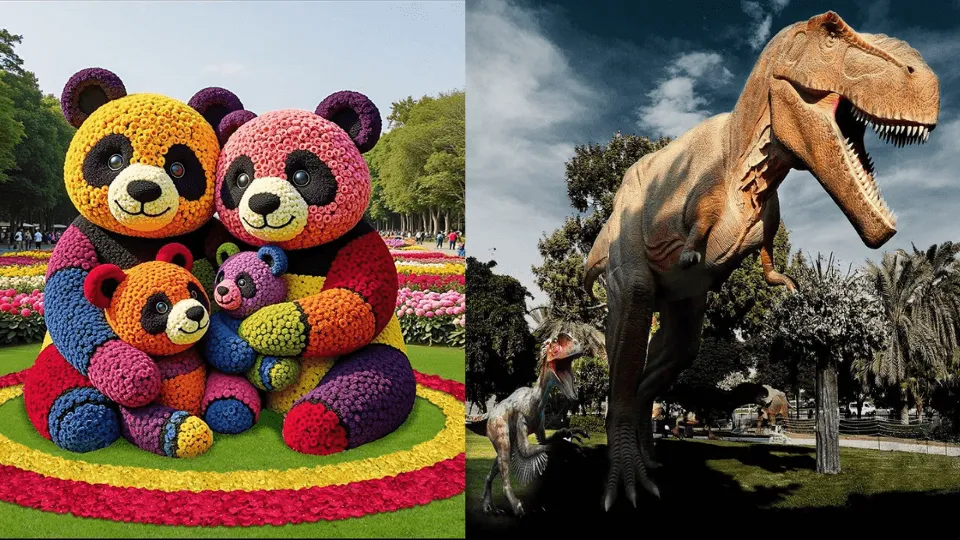 Dubai Garden Glow &#8211; Dinosaur Park + Fantasy Park - Image 1